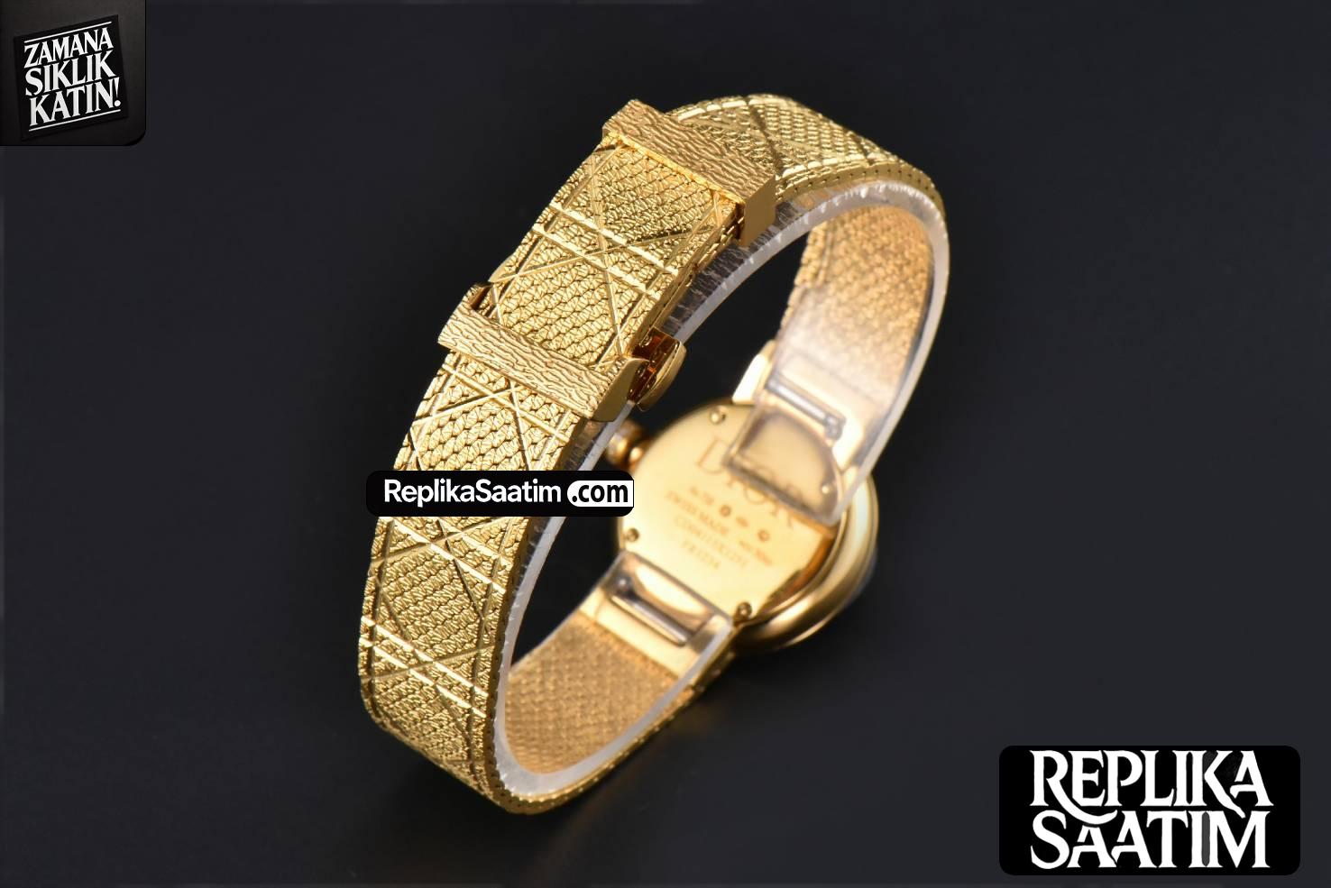 La D My Dior 25mm K11F Gold Dial Quartz -21
