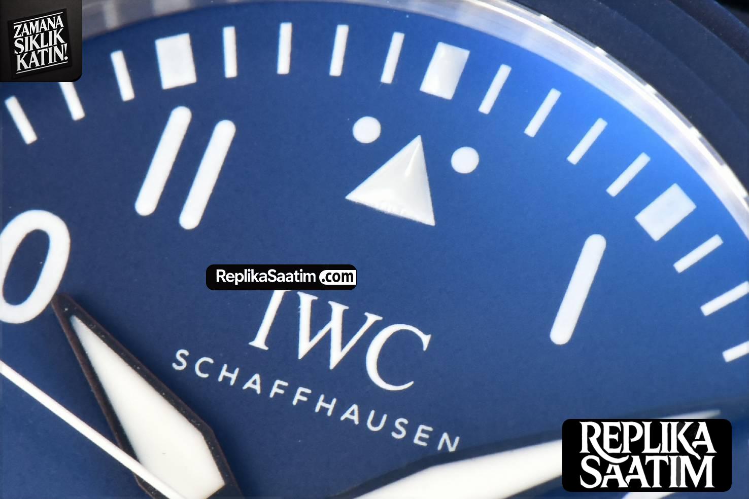 Laureus IW328101 41mm V7F Blue Ceramic Blue Dial Nylon/Rubber Strap -04
