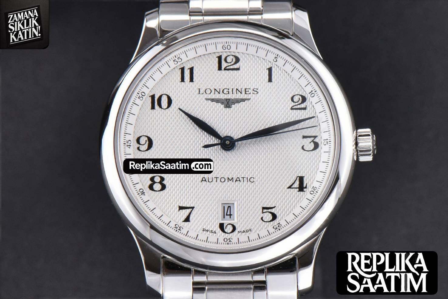 Master Collection KZF 38MM White Textured Dial SS Bracelet A2892 -01
