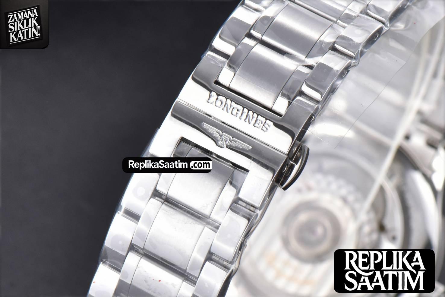 Master Collection KZF 38MM White Textured Dial SS Bracelet A2892 -20