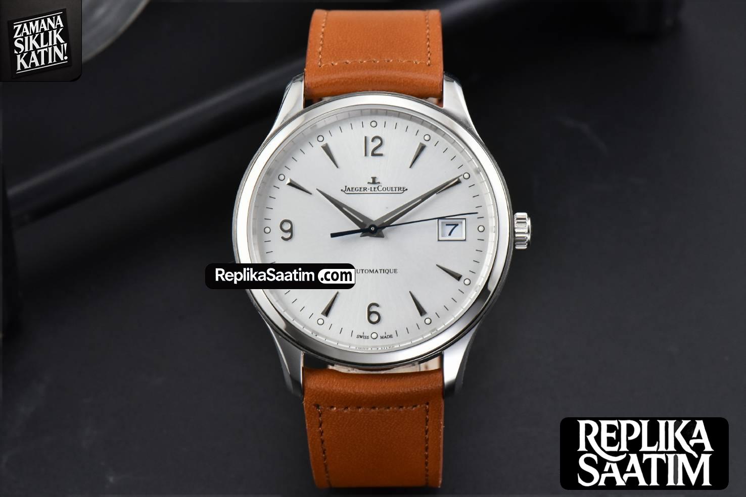 Master Control Q4018420 40mm ZF White Dial Brown Leather Strap A899 -02