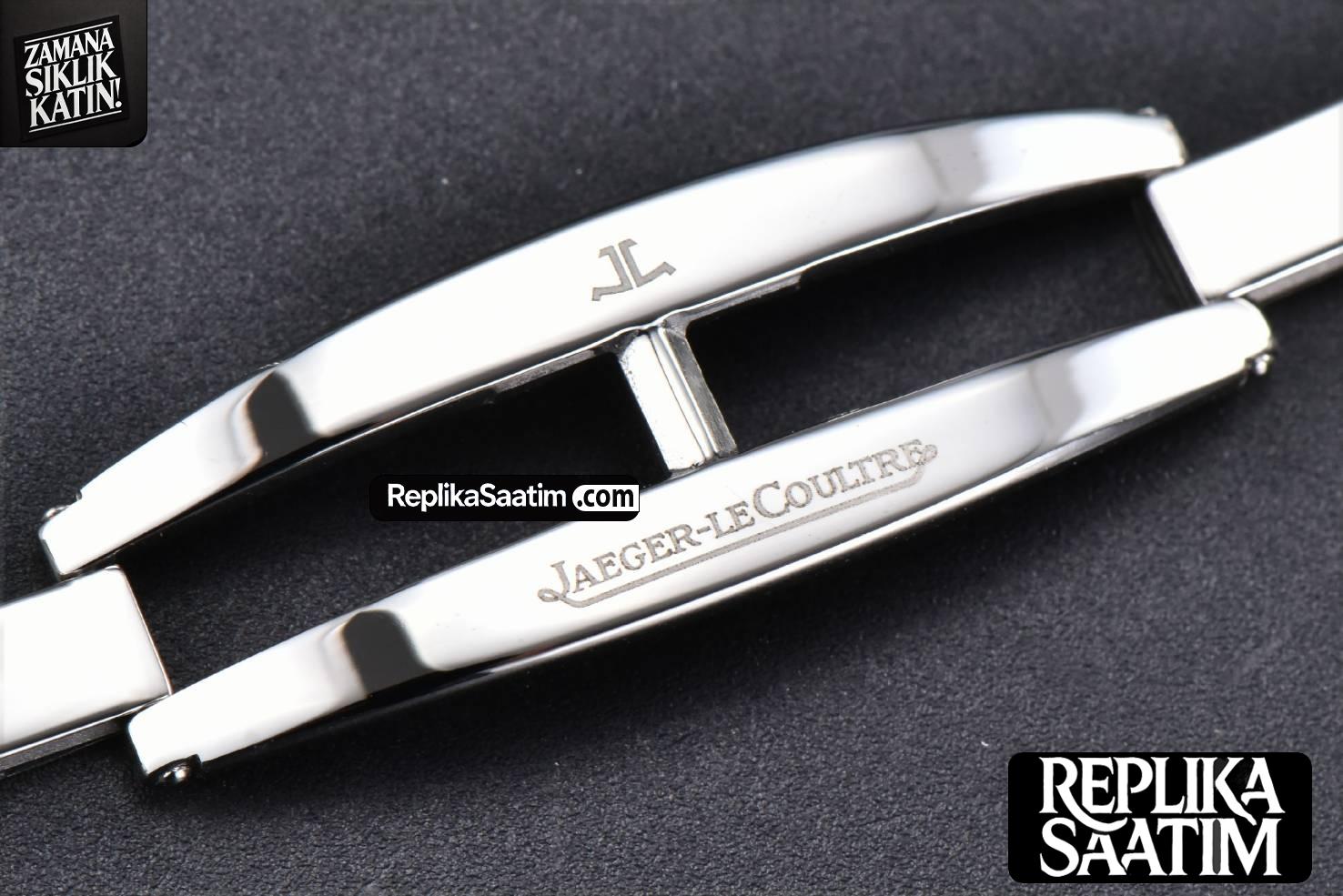Master Reverso Tribute Small Seconds MGF 30x47MM White Square Dial Black Leather Strap A854A -30