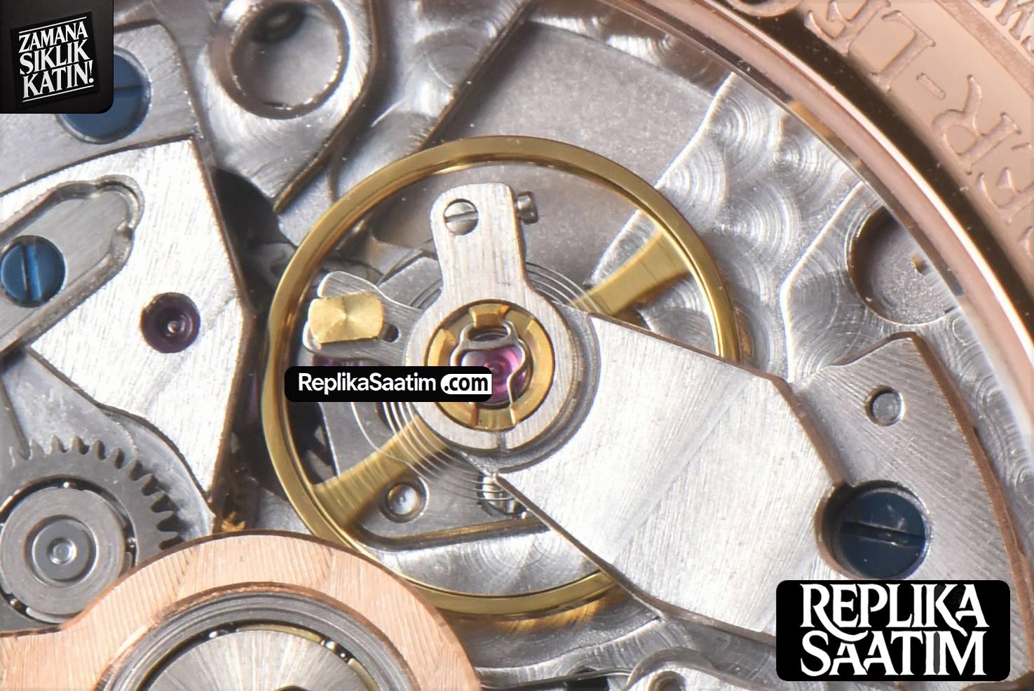 Master Ultra Thin Moonphase 1362501 APSF 39MM RG Diamond White Dial Brown Leather Strap SA925 -17