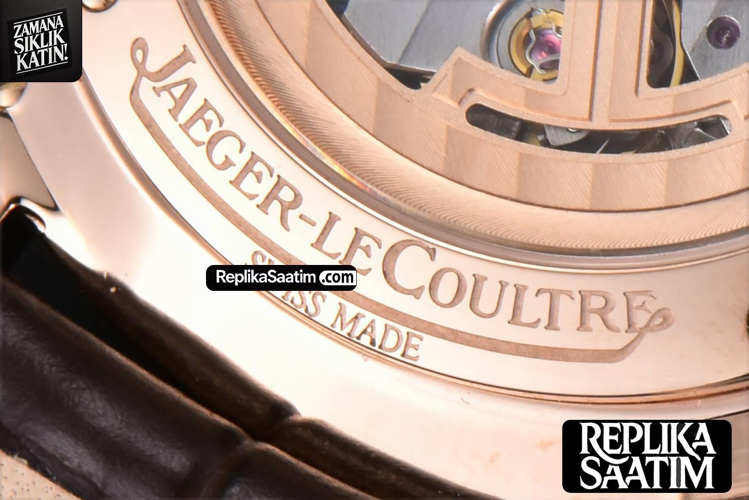Master Ultra Thin Moonphase 1362501 APSF 39MM RG Diamond White Dial Brown Leather Strap SA925 -23