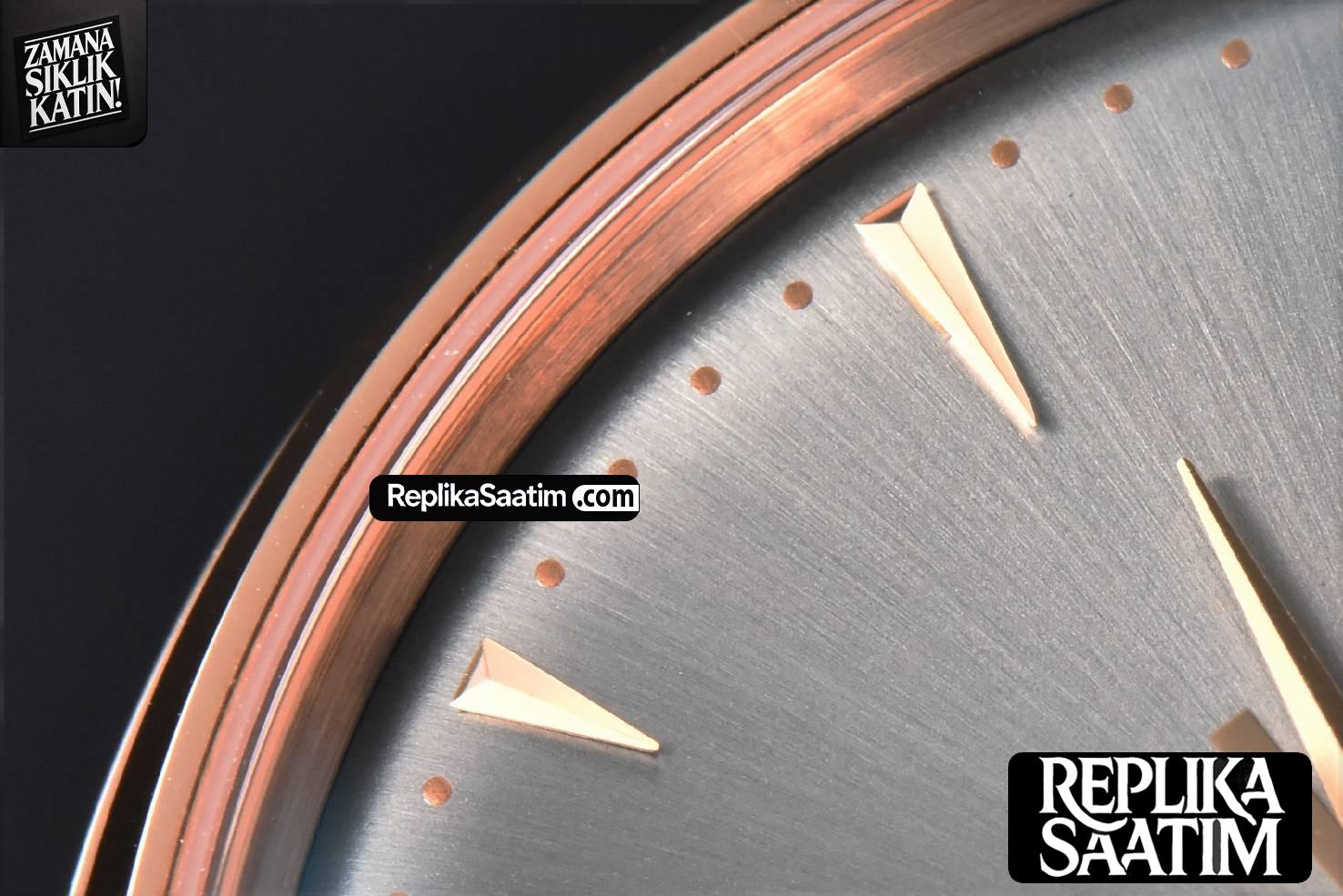 Master Ultra Thin Moonphase 136255J ZF 39MM RG Gray Dial Brown Leather Strap A925 V3 -05