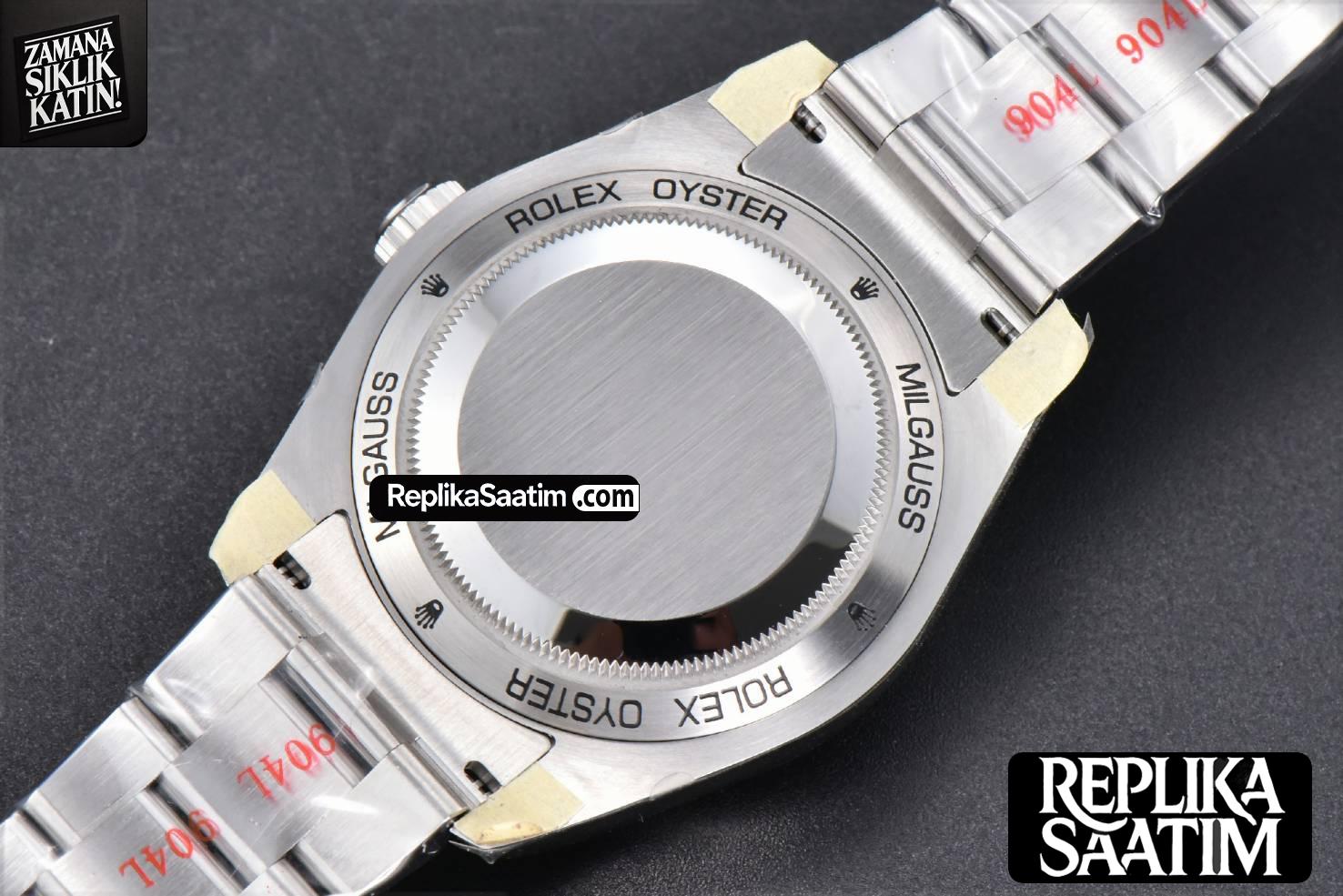 Milgauss 116400 GV 40mm 904L GSF Blue Dial Bracelet SA3131 -17