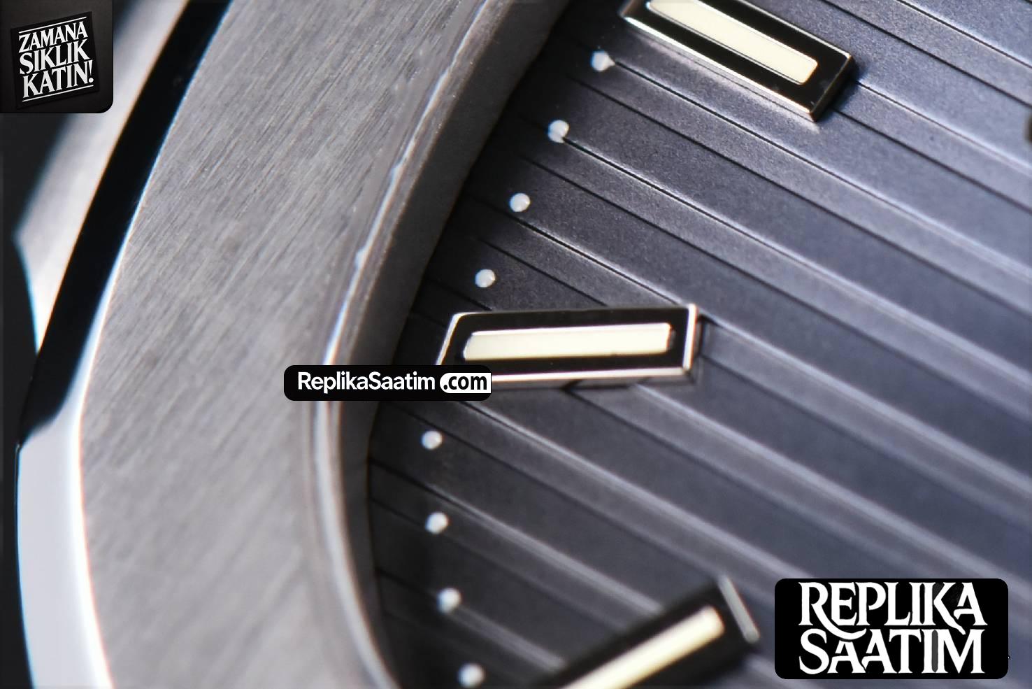 Nautilus 5711/1A PPF 40MM Blue Textured Dial SS Bracelet 324CS V2 (Updated To V5) -06