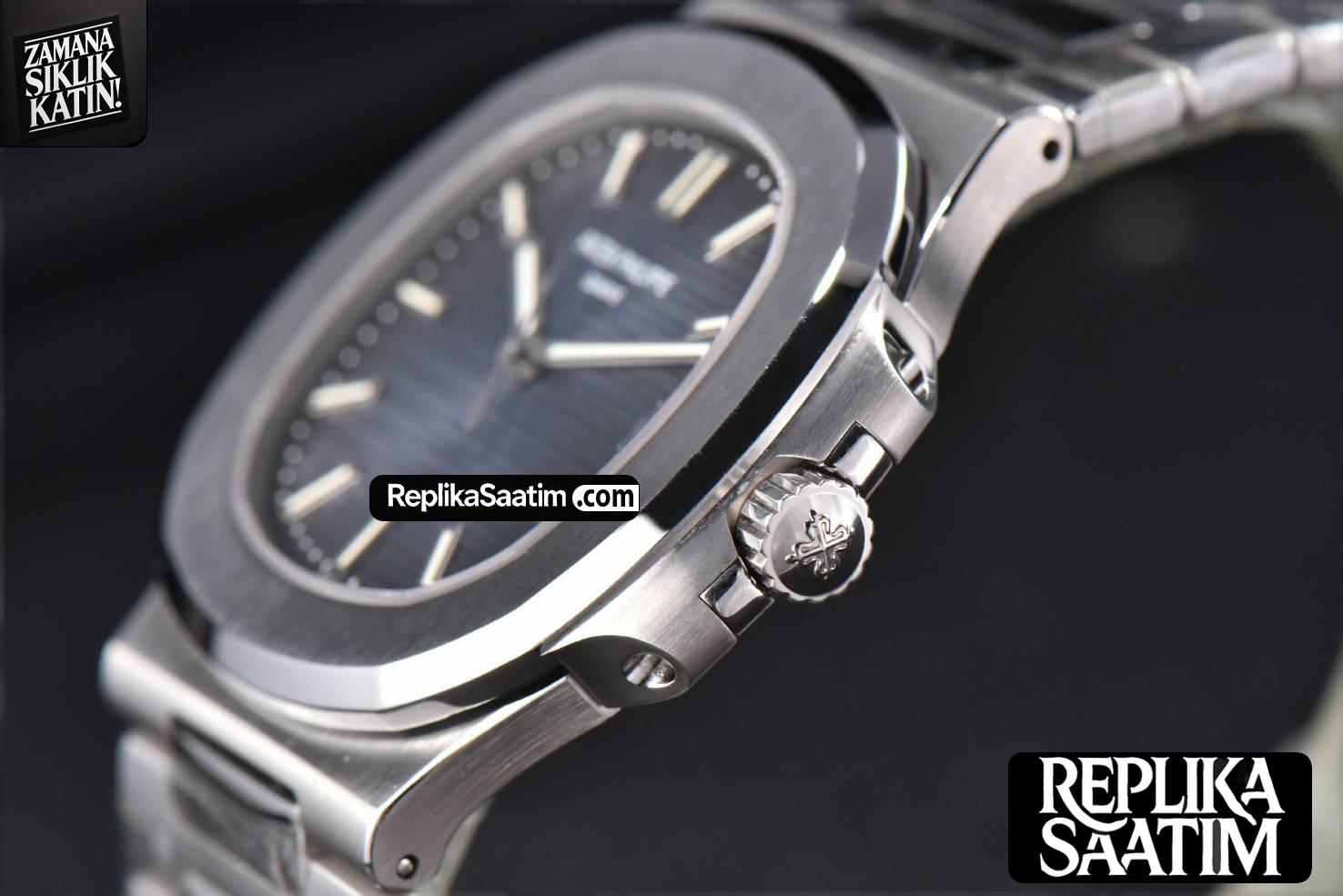 Nautilus 5711/1A PPF 40MM Blue Textured Dial SS Bracelet 324CS V2 (Updated To V5) -08