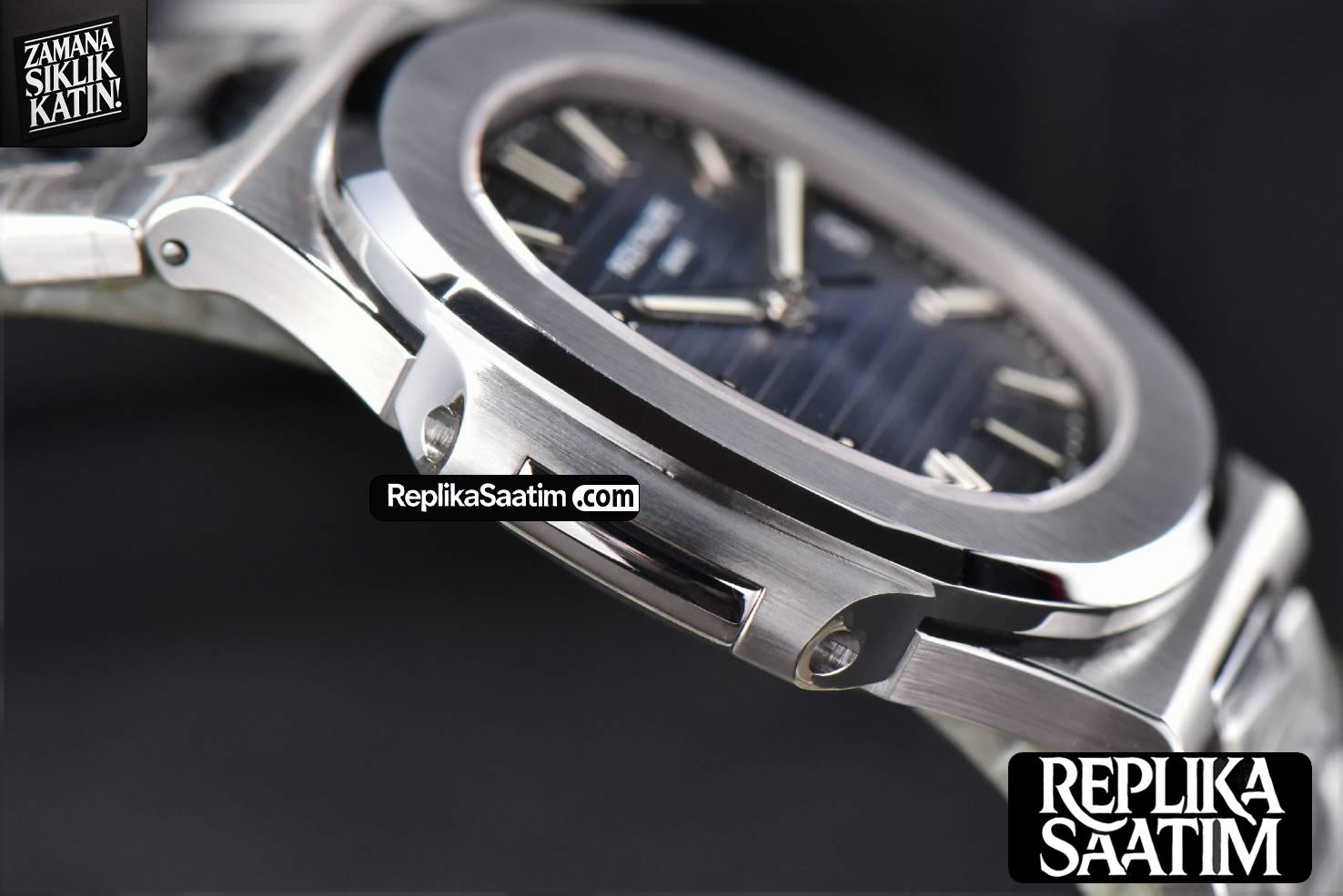 Nautilus 5711/1A PPF 40MM Blue Textured Dial SS Bracelet 324CS V2 (Updated To V5) -10