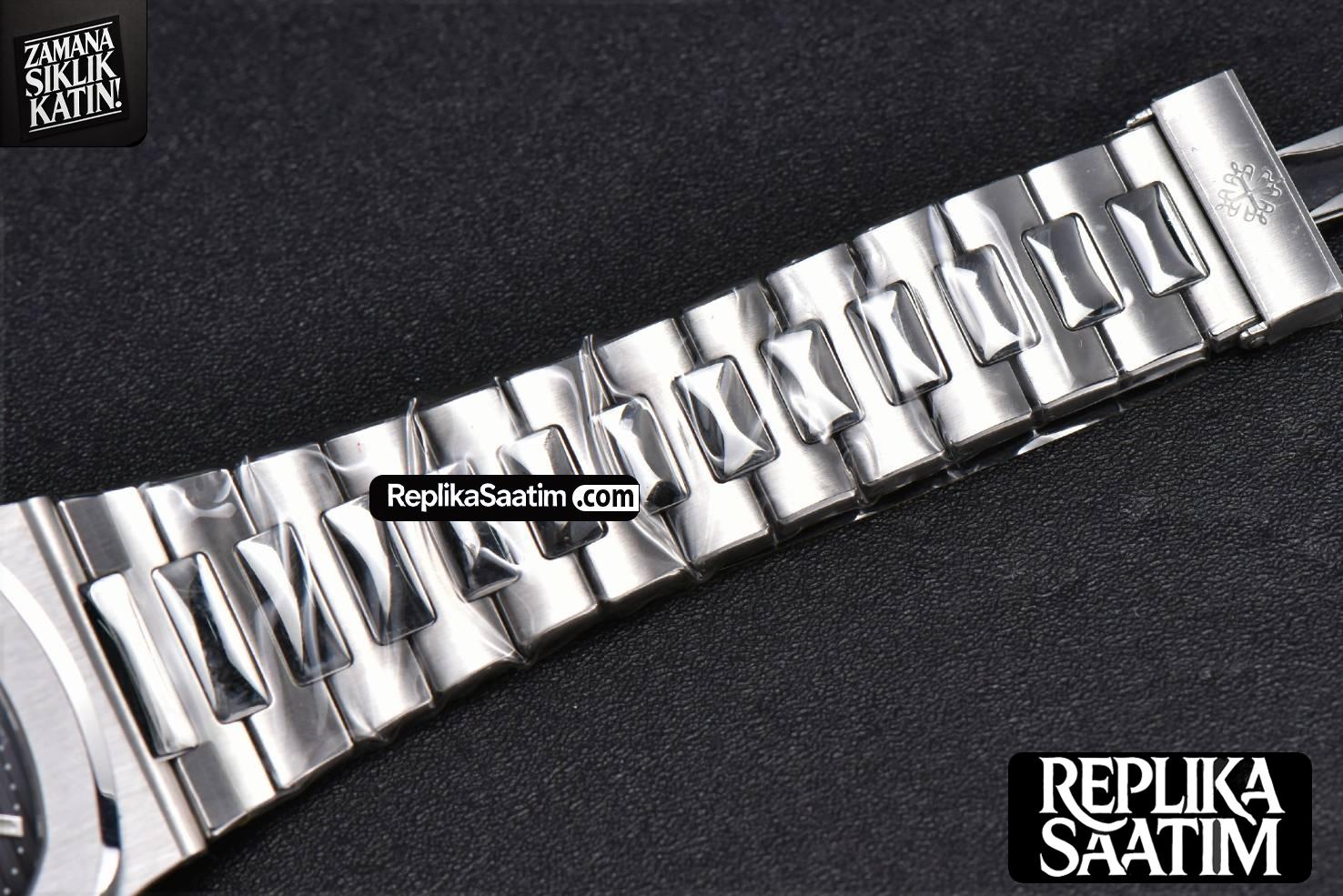 Nautilus 5711/1A PPF 40MM Blue Textured Dial SS Bracelet 324CS V2 (Updated To V5) -24