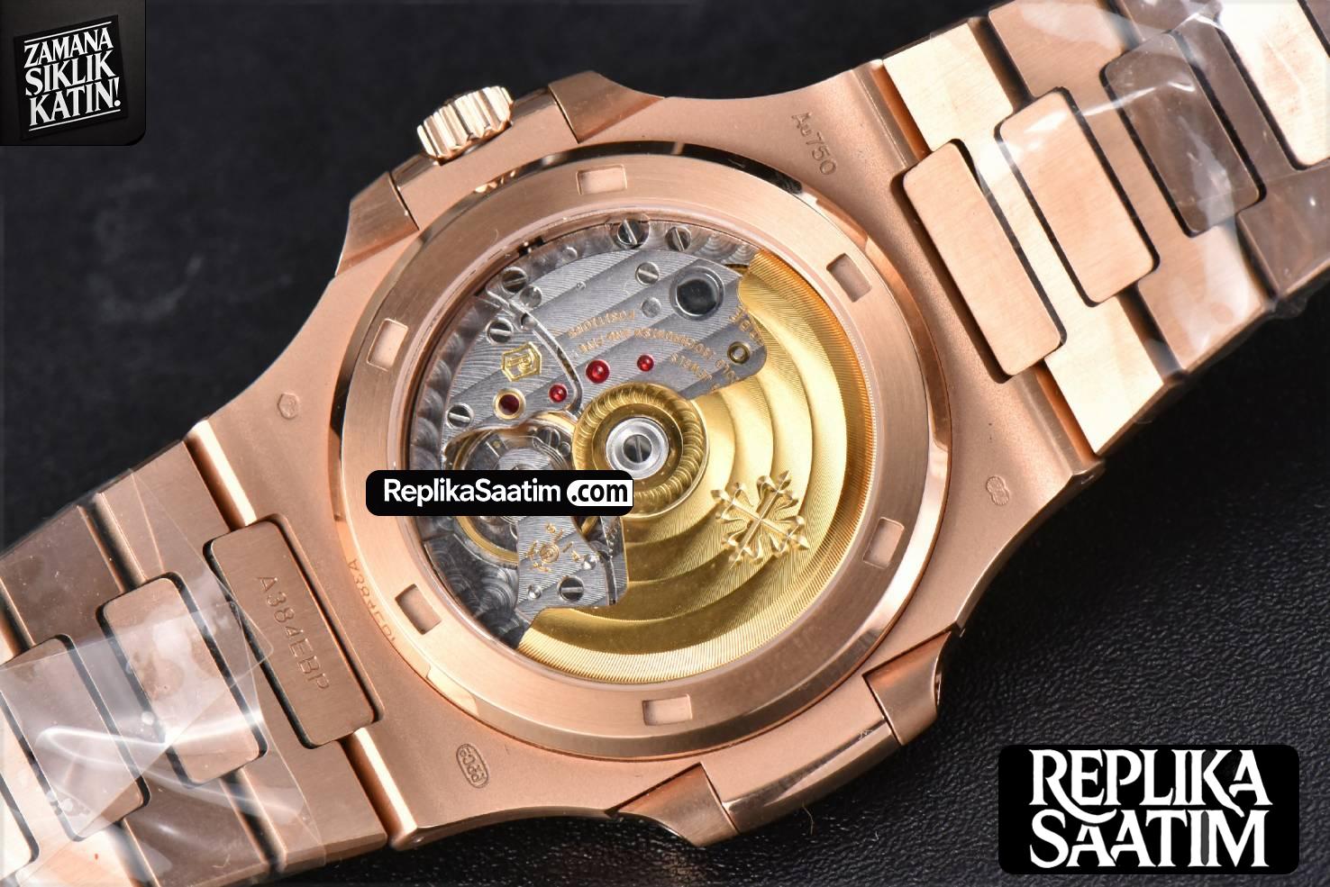Nautilus 5711/1R RG PPF 40MM Gray Textured Dial RG Bracelet 324CS V2 (Updated To V4) -15