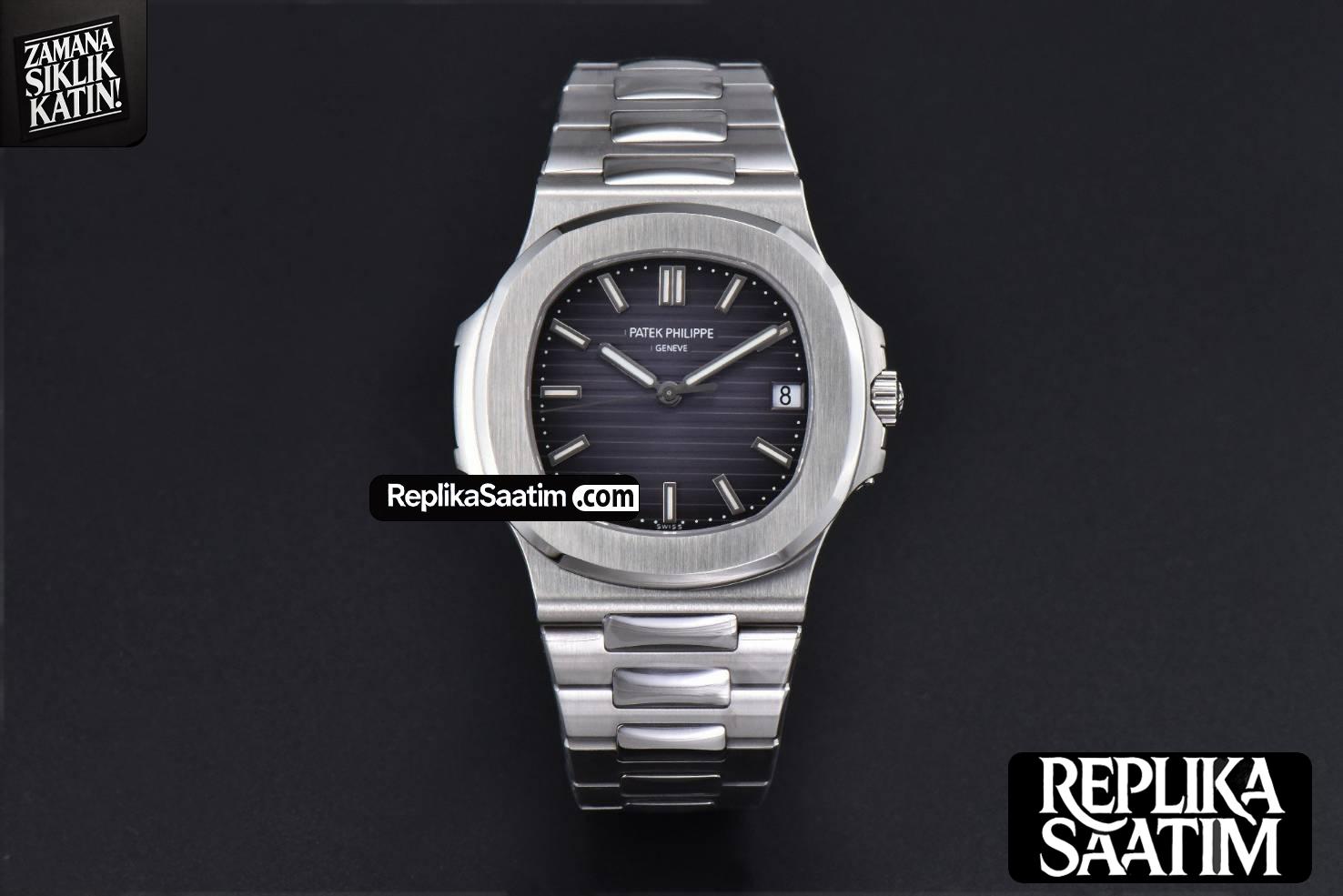 Nautilus 5711 40mm PPF Gray Dial SS Bracelet A324CS -02