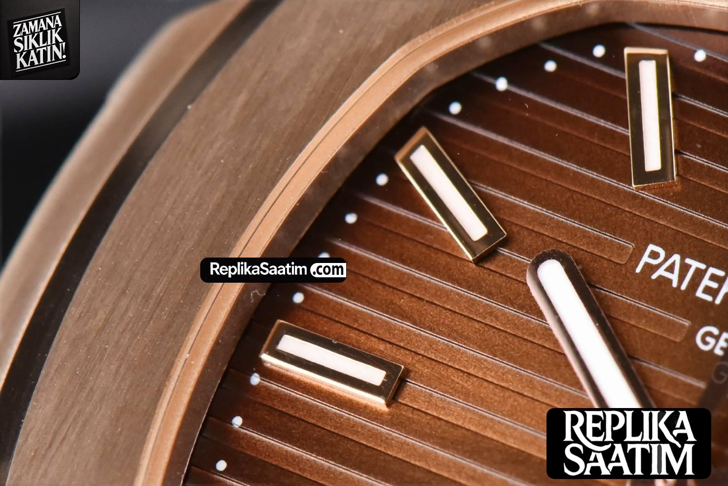 Nautilus 5711R 40MM 3KF Brown Dial RG Bracelet A324 V3 -06