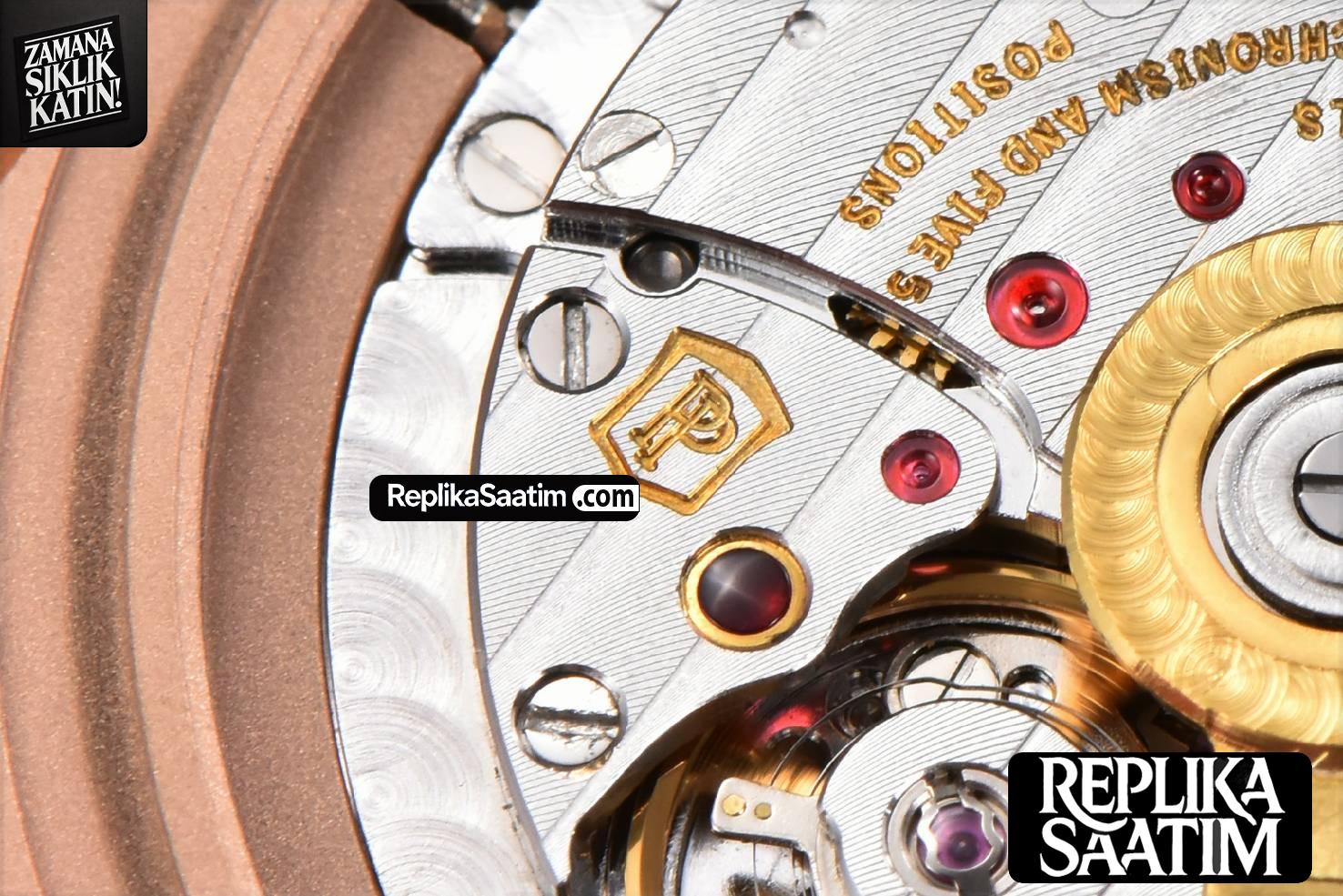 Nautilus 5711R RG PPF 40MM White Dial Brown Rubber Strap A324SC V5 -21