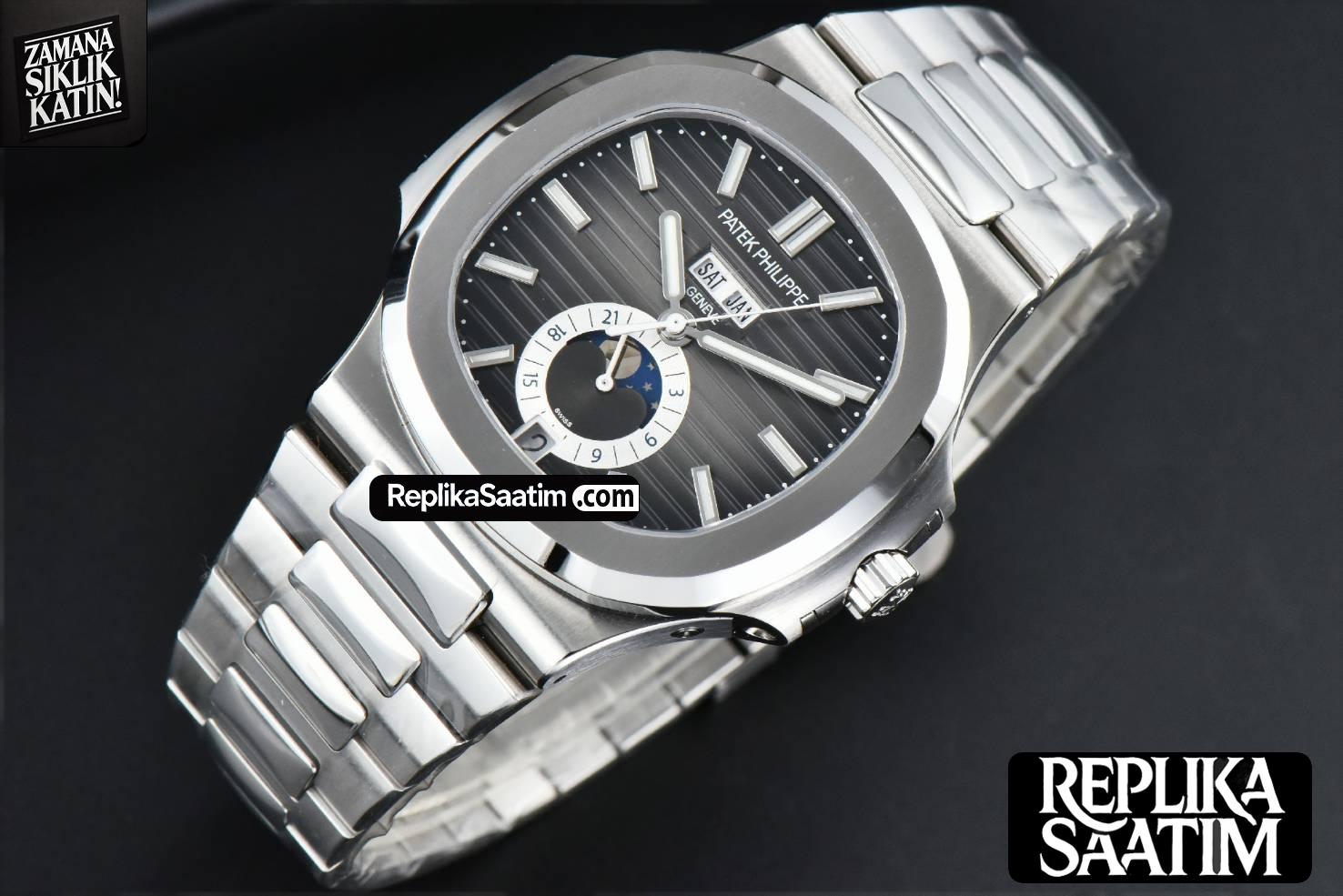 Nautilus 5726 40.5MM GRF Gray Dial SS Bracelet A324 -03