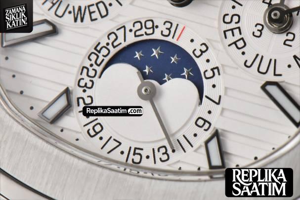 Nautilus 5740 40mm TWF White Dial SS Bracelet A240 -07