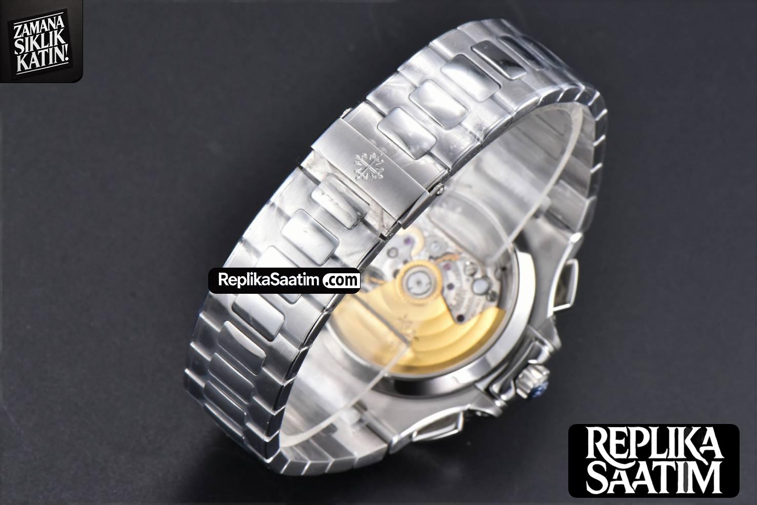 Nautilus 5980 40.5mm PPF White Dial SS Bracelet A28-520 -27