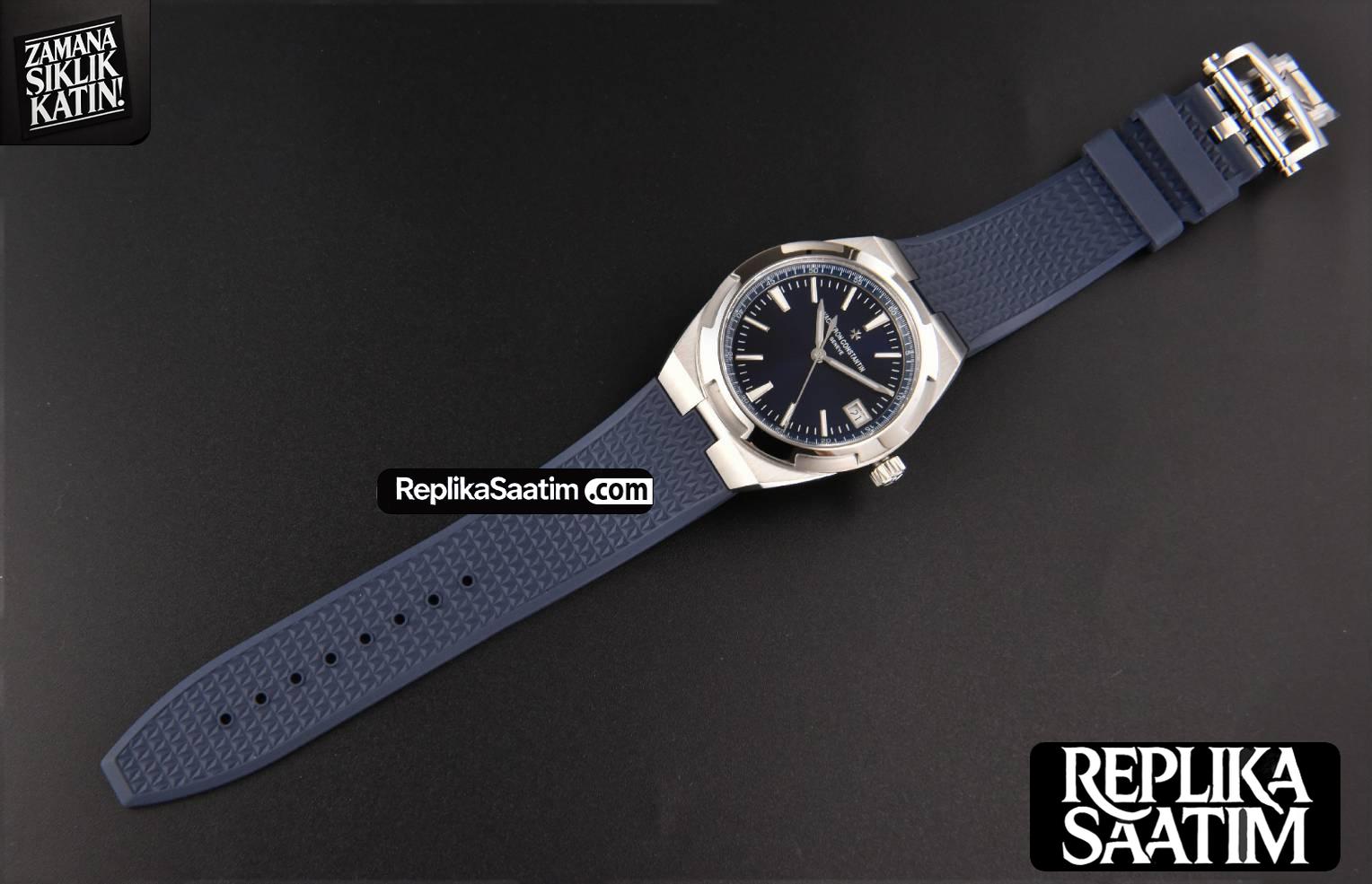 Overseas 4500V 41mm ZF Blue Dial Blue Rubber Strap A5100 -29