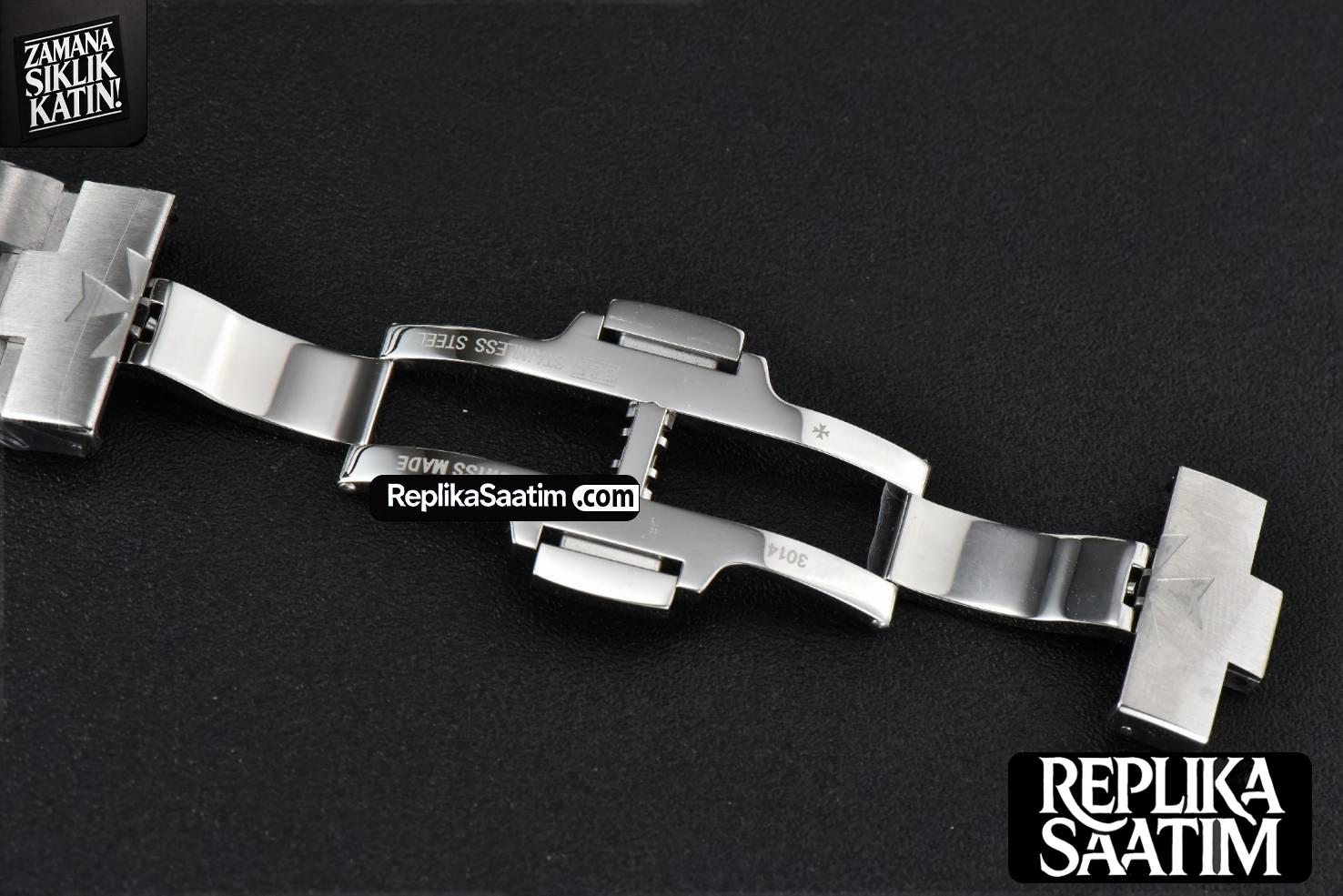 Overseas 4500V 41mm ZF White Dial SS Bracelet A5100 -32