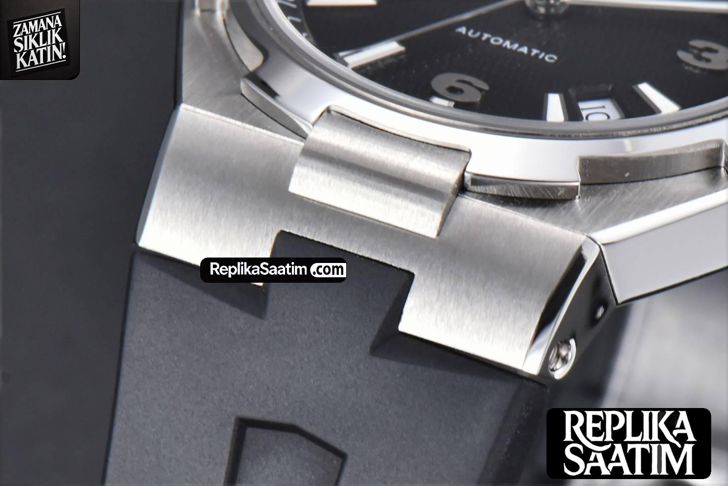 Overseas 47040 42mm PPF Black Dial Black Rubber Strap A1226 -09