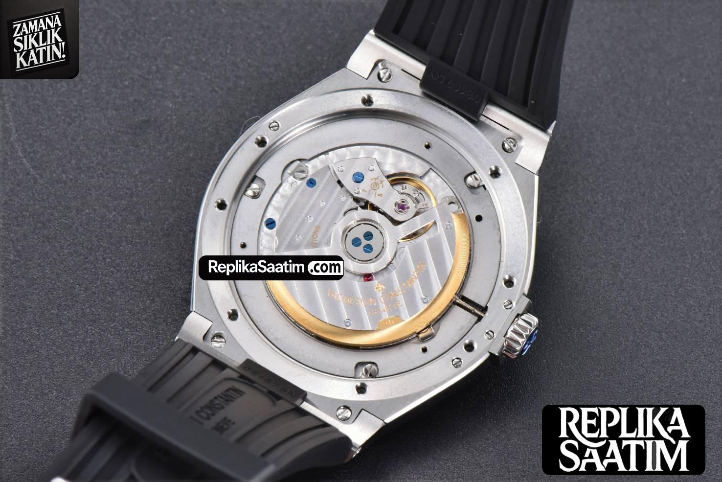 Overseas 47040 42mm PPF Black Dial Black Rubber Strap A1226 -21