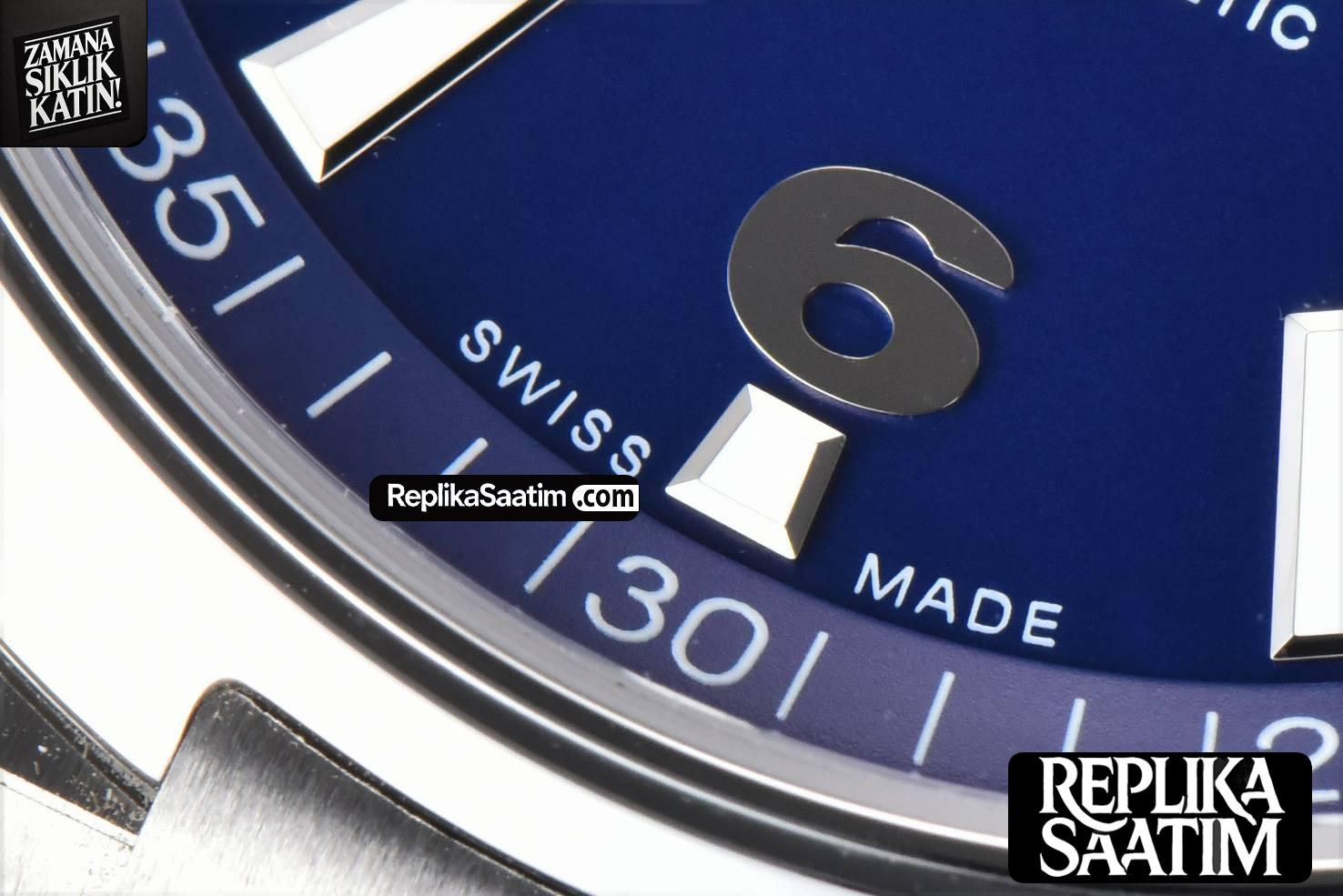 Overseas 47040 42mm PPF Blue Dial Blue Rubber Strap A1226 -07