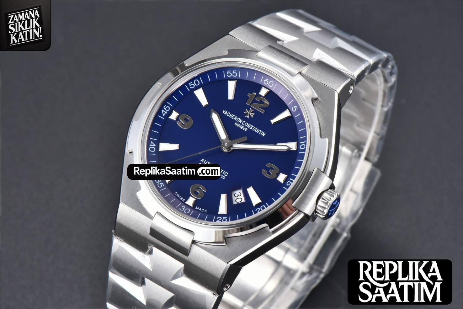 Overseas 47040 42mm PPF Blue Dial SS Bracelet A1226 -04