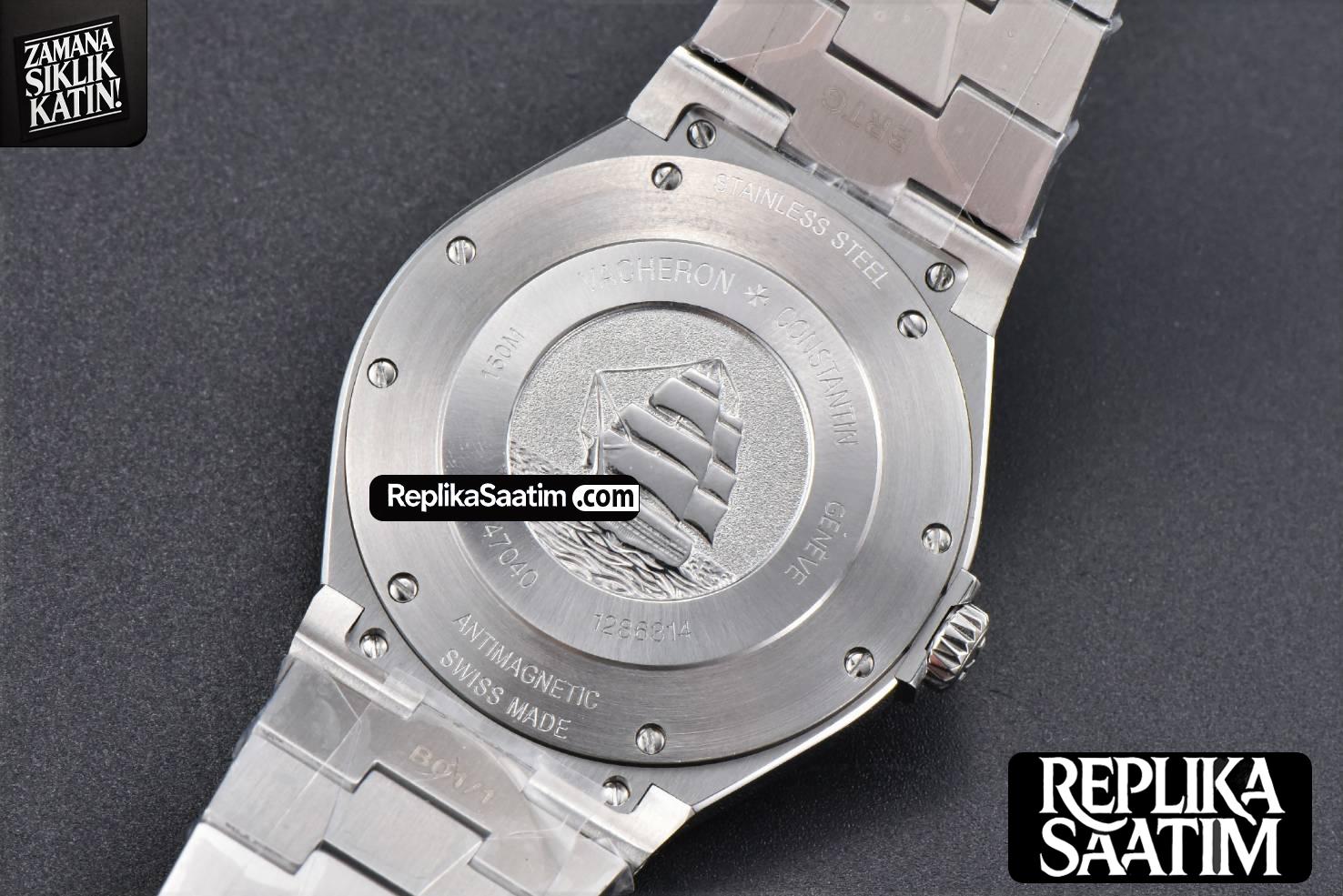 Overseas 47040 42mm PPF White Dial SS Bracelet A1226 -24