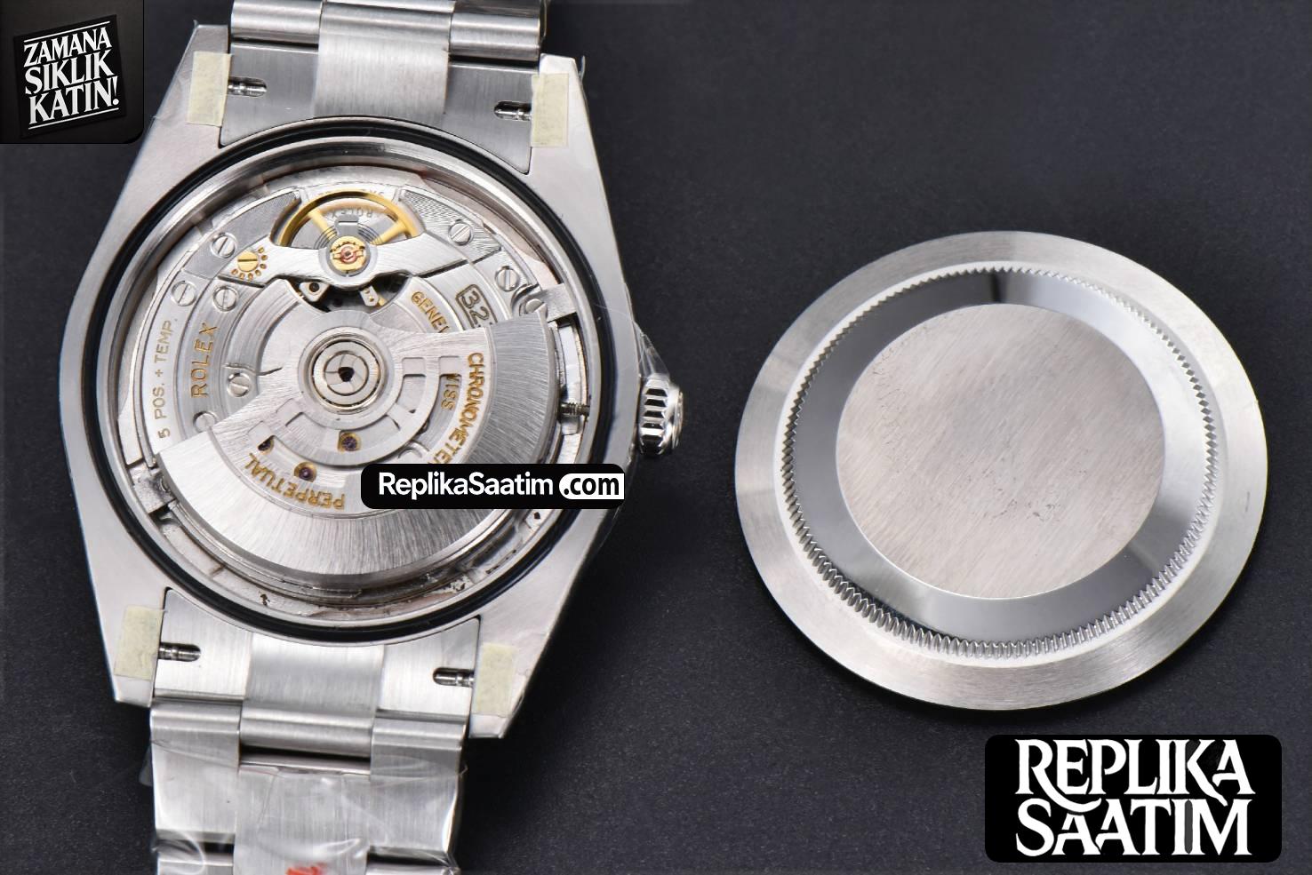 Oyster Perpetual 124300 41mm Clean CF 904L Red Dial SS Bracelet VR3230 -18