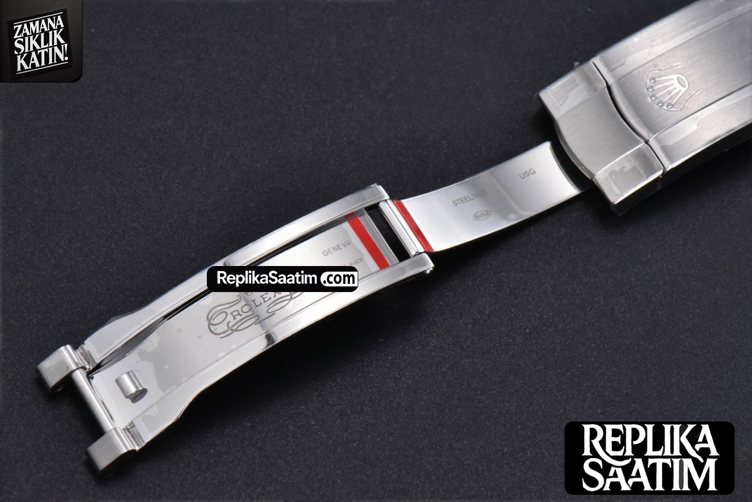 Oyster Perpetual 124300 41mm Clean CF 904L Red Dial SS Bracelet VR3230 -33