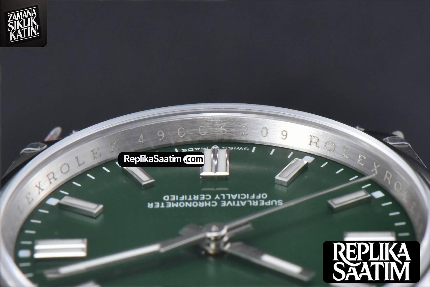 Oyster Perpetual 126000 36mm 904L GMF Green Dial SS Bracelet VR3230 -12