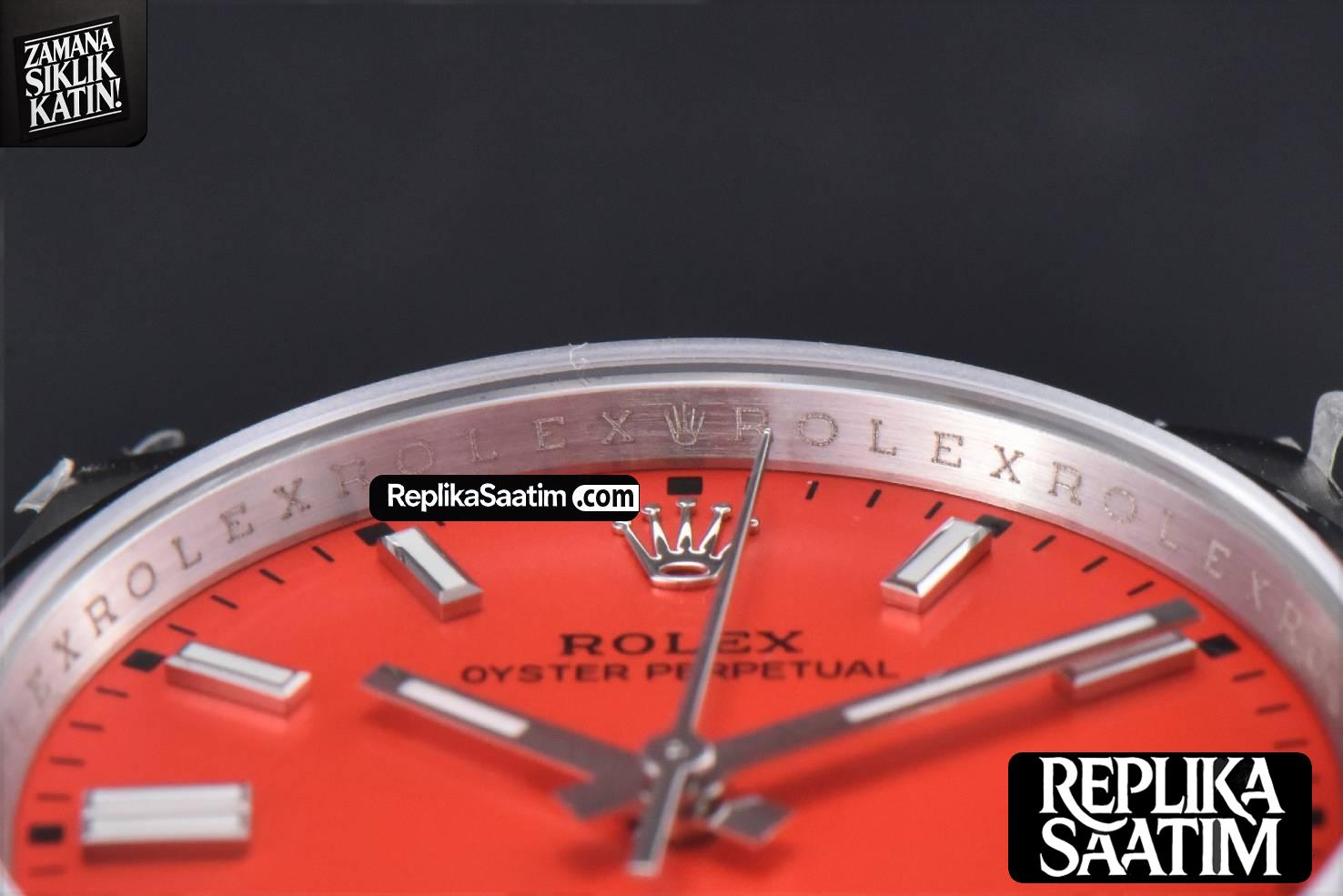 Oyster Perpetual 126000 36mm 904L GMF Red Dial SS Bracelet VR3230 -11