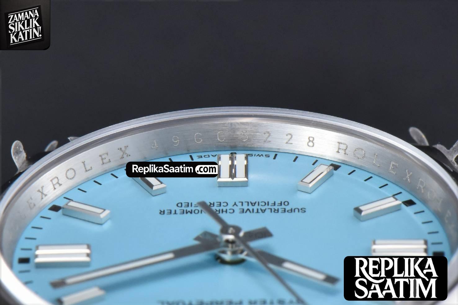 Oyster Perpetual 126000 36mm 904L GMF Tiffany Blue Dial SS Bracelet VR3230 -12