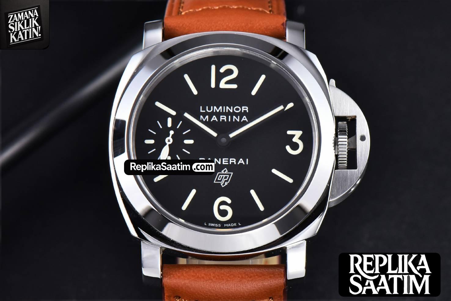PAM005 44mm XF Brown Leather Strap A6497 with Y-Incabloc -12