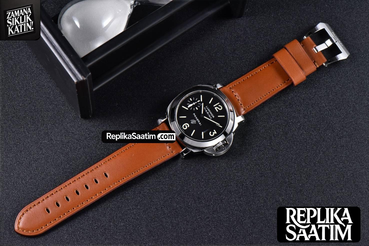 PAM005 44mm XF Brown Leather Strap A6497 with Y-Incabloc -13