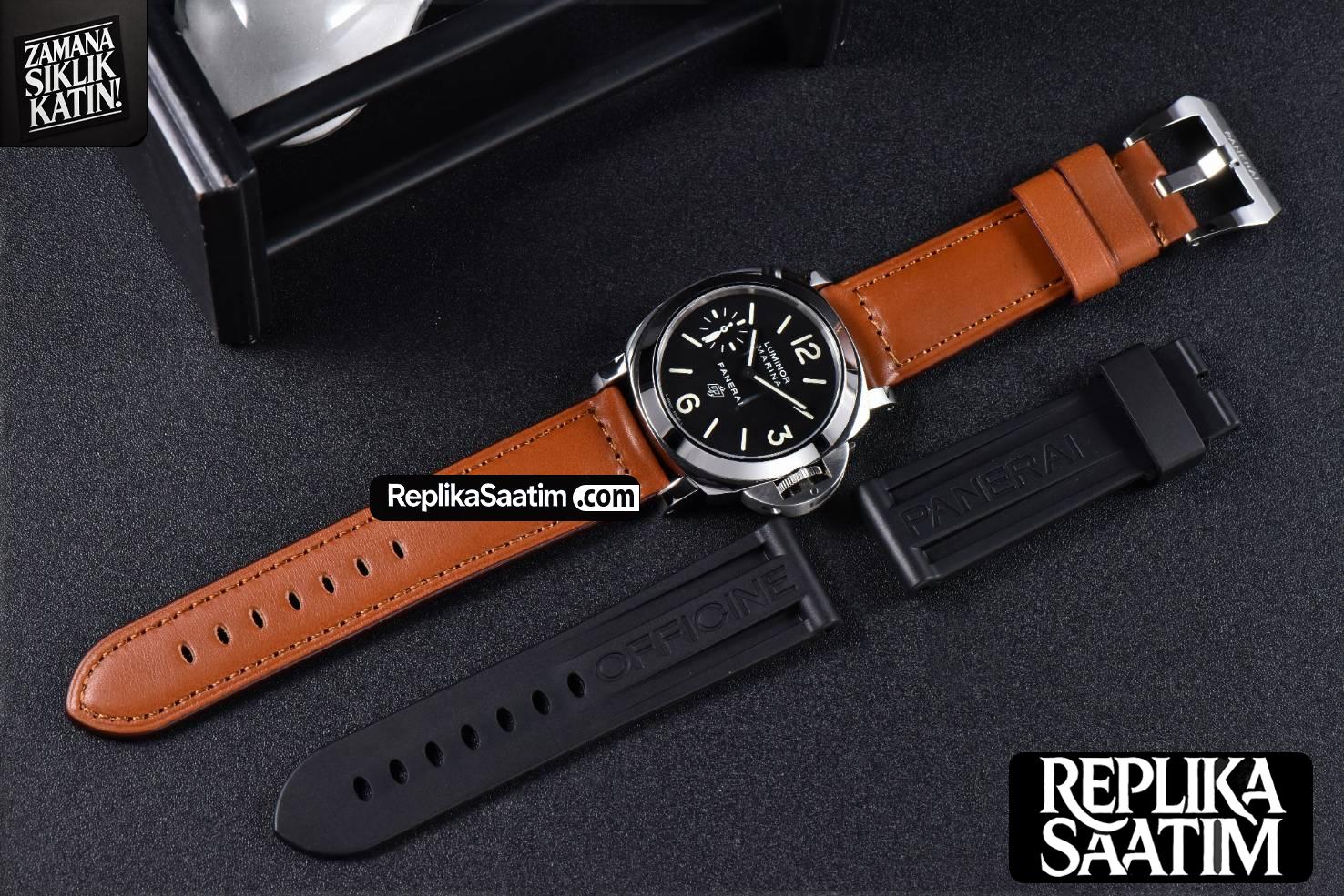 PAM005 44mm XF Brown Leather Strap A6497 with Y-Incabloc -14
