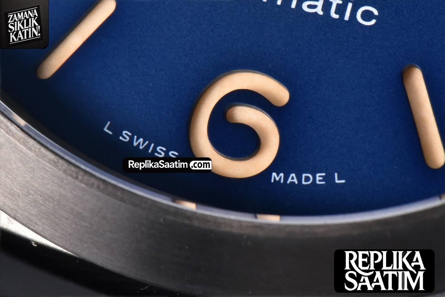 PAM1021 TTF 44MM Blue Dial Blue Nato Strap P9010 -07