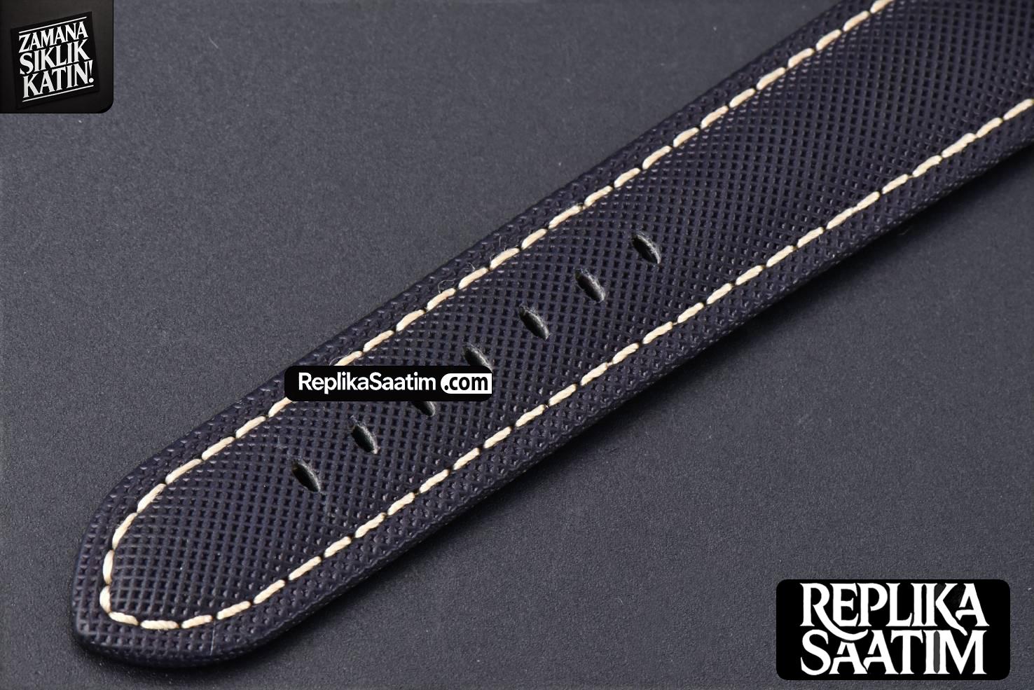 PAM1021 TTF 44MM Blue Dial Blue Nato Strap P9010 -28