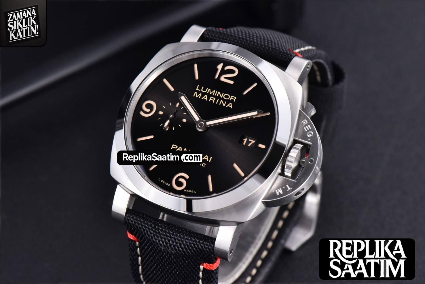 PAM1025 H 44mm XF Superlumed Dial Black Noylon Strap A6497 -03
