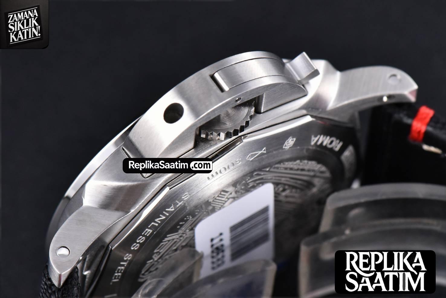 PAM1025 H 44mm XF Superlumed Dial Black Noylon Strap A6497 -12