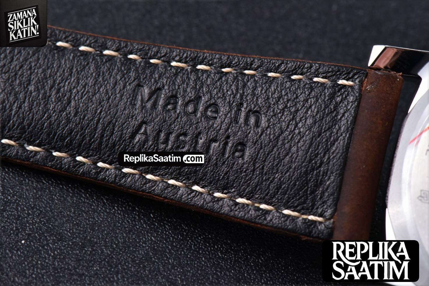 PAM1046 42mm Luminor Due VSF White Dial on Brown Asso Strap AXXXIV -13