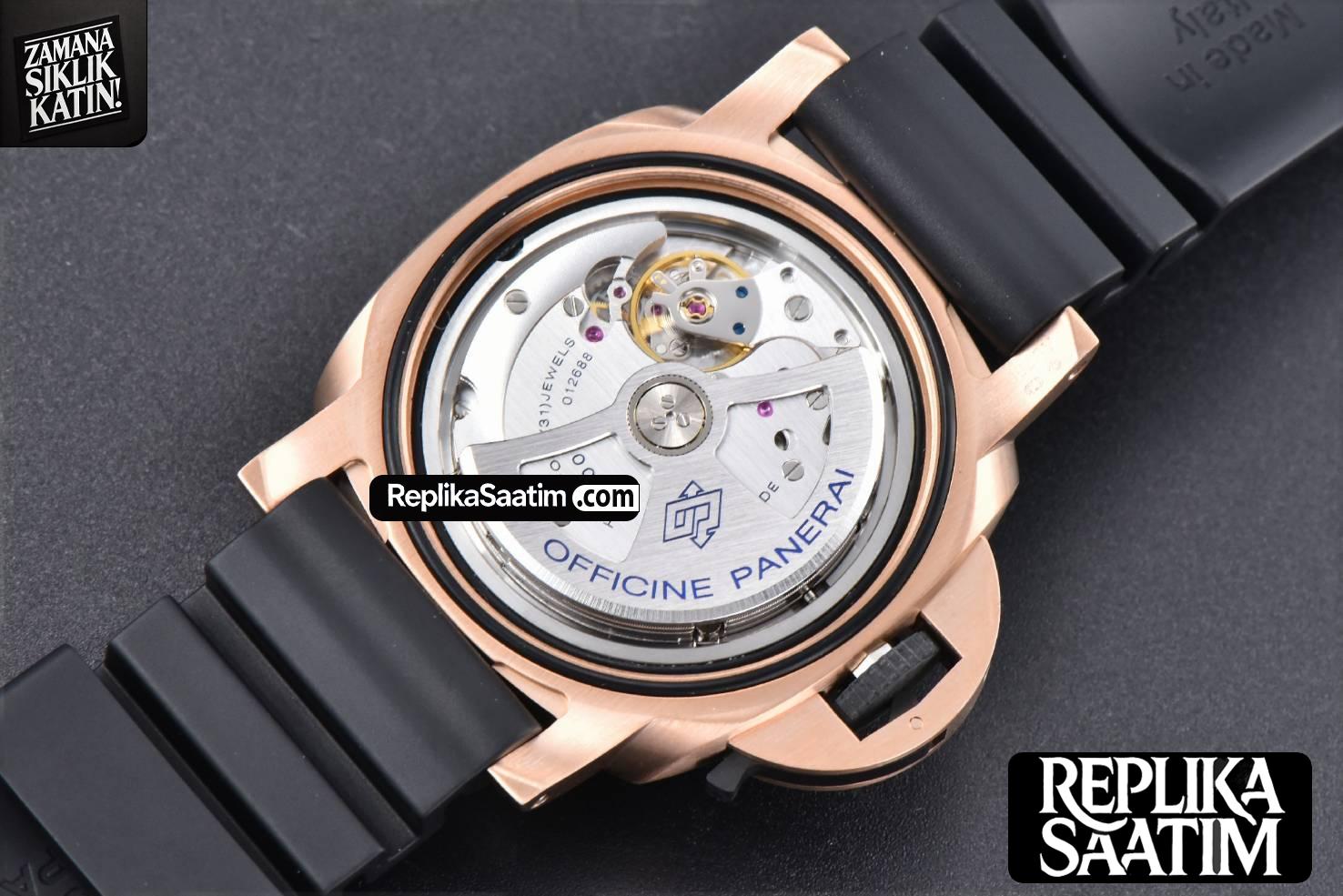 PAM1070 RG Sub Quaranta 44mm VSF Black Dial Black Rubber Strap P900 -19