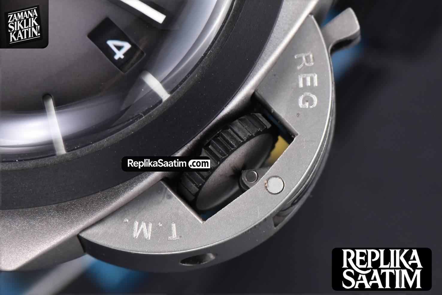 PAM1122 TTF 44MM Black Dial Nylon Strap P9010 -09