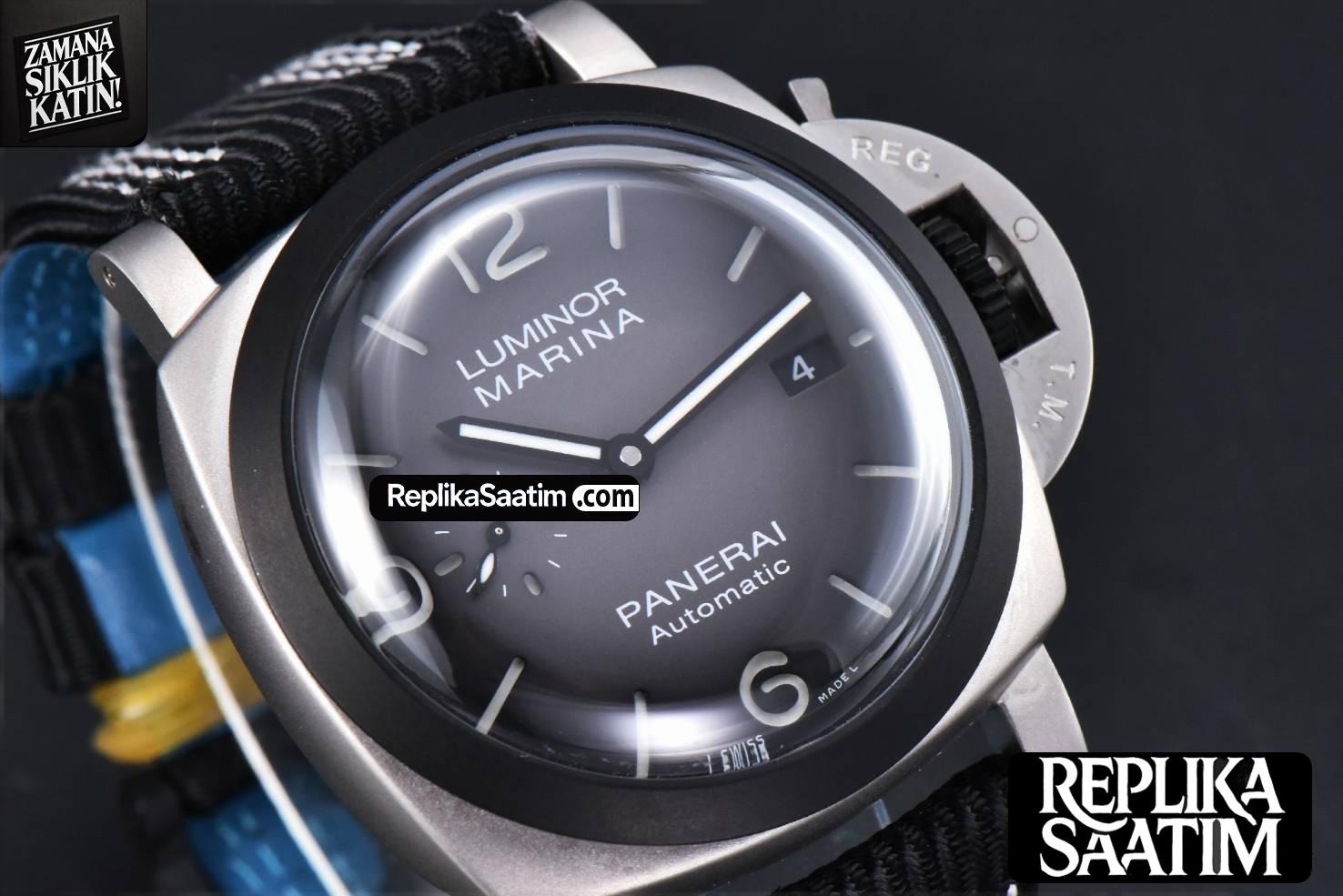 PAM1122 TTF 44MM Black Dial Nylon Strap P9010 -11