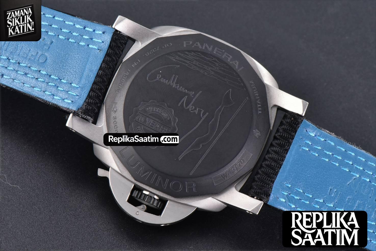 PAM1122 TTF 44MM Black Dial Nylon Strap P9010 -16