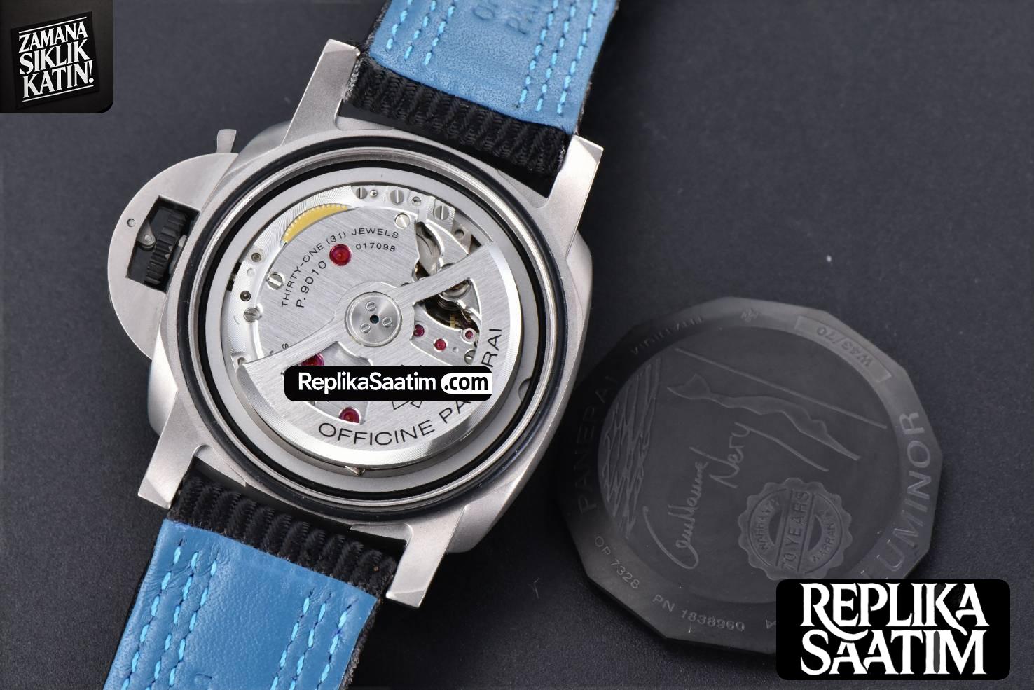 PAM1122 TTF 44MM Black Dial Nylon Strap P9010 -17