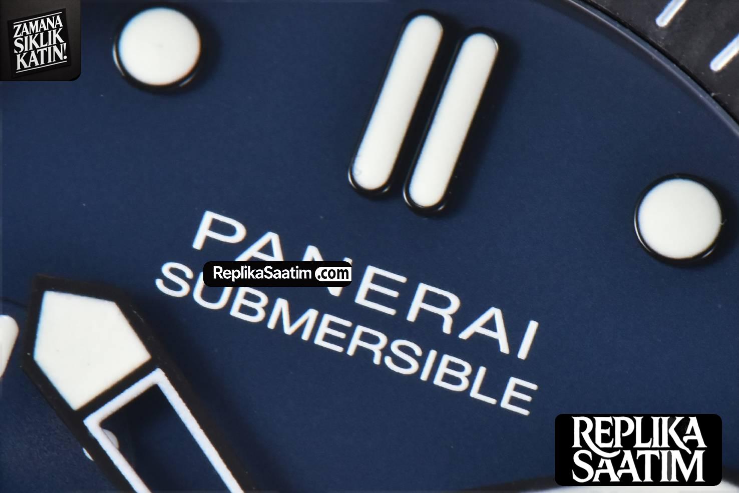 PAM1232 Carbotech 44mm VSF Blue Dial Blue Rubber Strap P900 -04