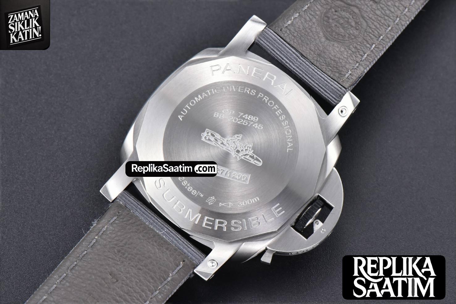 PAM1288 Submersible 44mm VSF Anth Dial Nylon Strap P900 -15