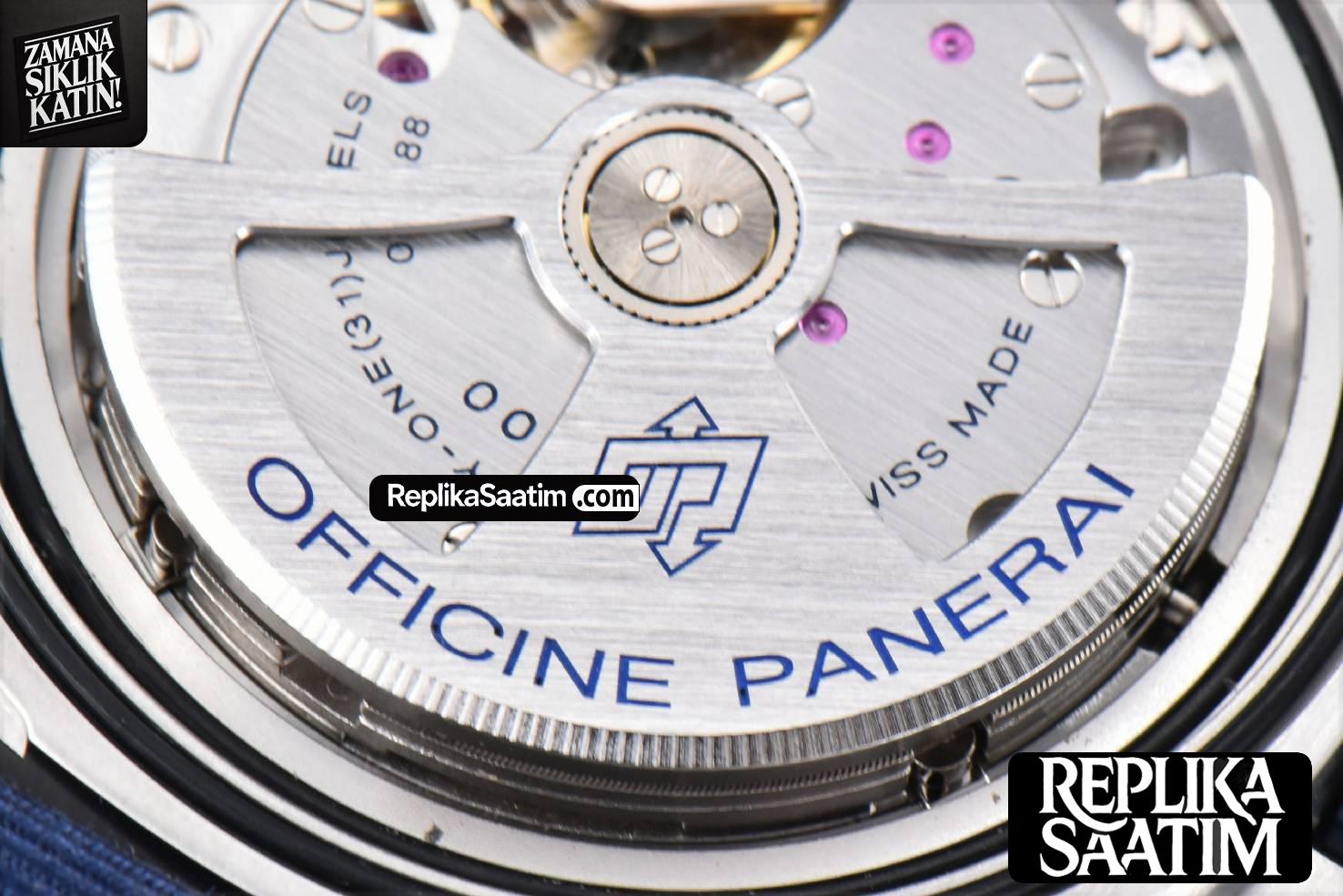 PAM1289 Sub Quaranta 44mm VSF Blue Dial Blue Nylon Strap P900 -20
