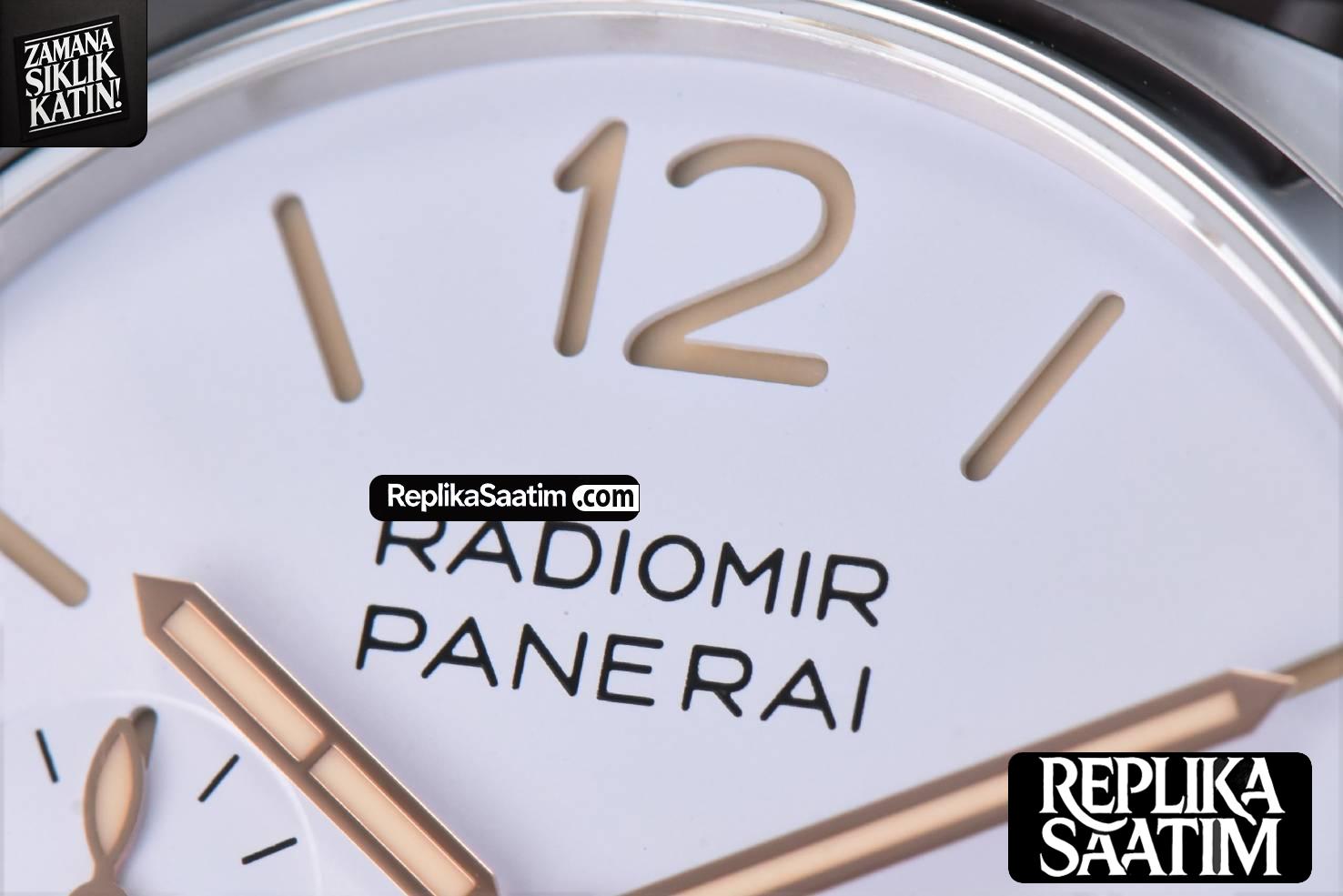 PAM1292 Radiomir 40mm VSF White Dial Leather Strap P900 -04
